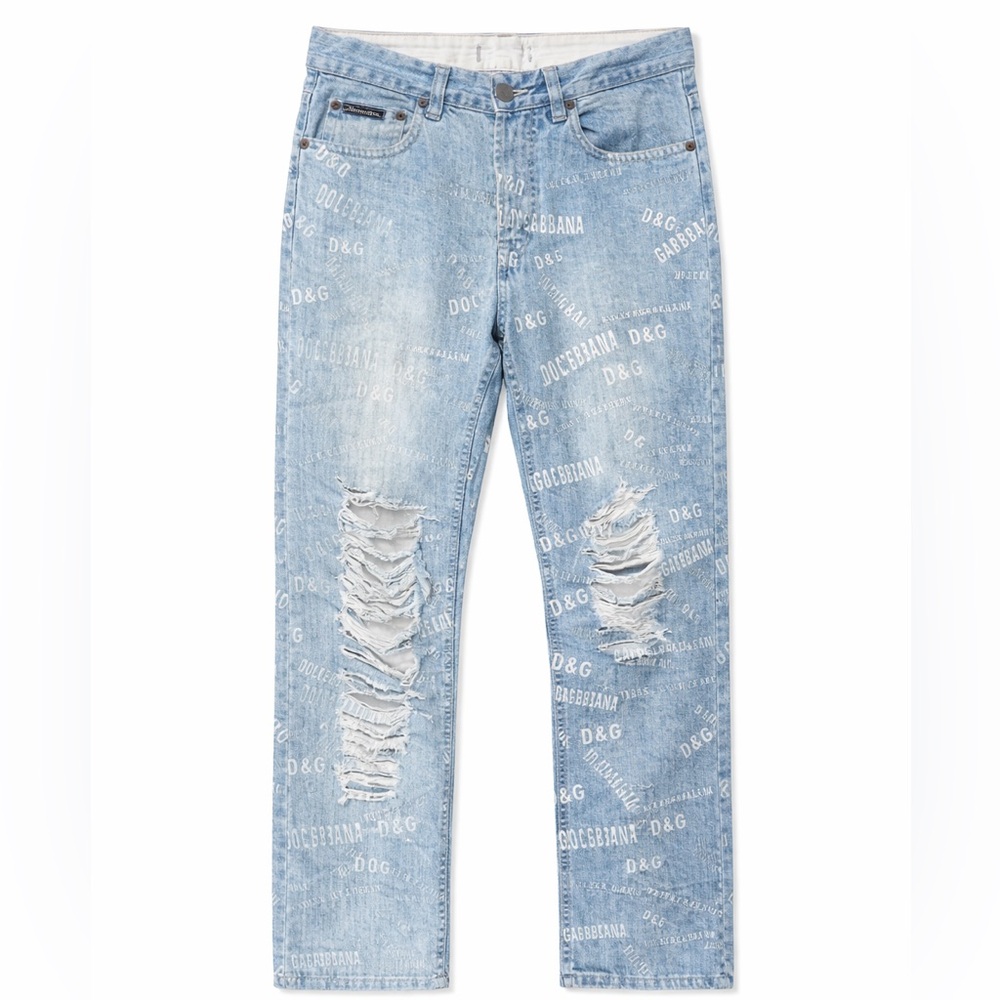 Vintage Dolce & Gabbana Graffiti Jeans
